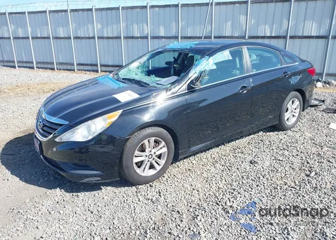 2014 Hyundai Sonata Gls z USA, uszkodzony, nr VIN 5NPEB4AC6EH896136